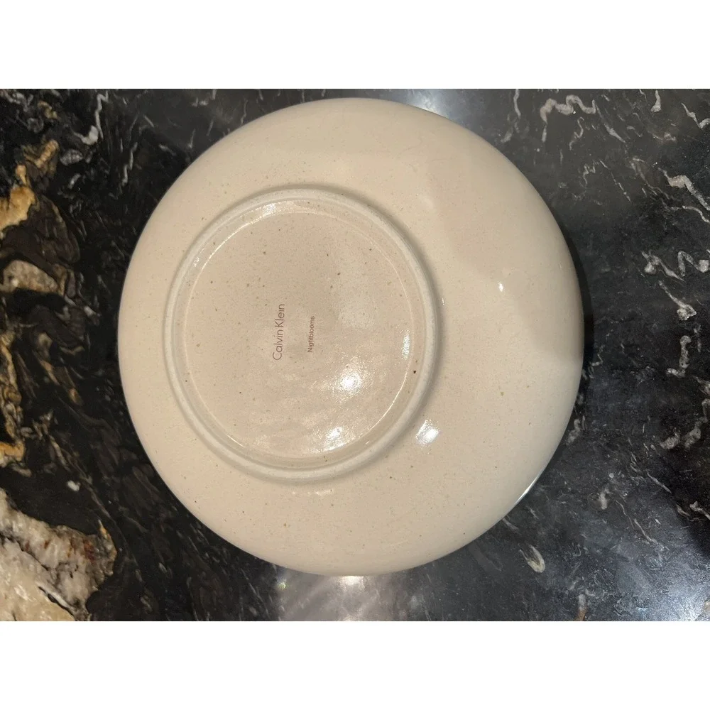 Calvin Klein Nightblooms Salad Serving Bowl 10